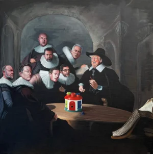 Emma Jelk, The anatomy of a plastic white house.