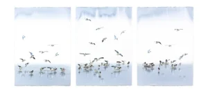 Axel Thorenfeldt, Triptyk Fönster mot stranden